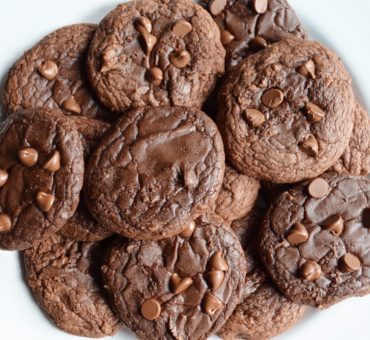 Chocolate Chip Brownie Mix Cookies